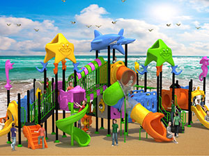 Ocean plastic Outdoor Playground Equipment